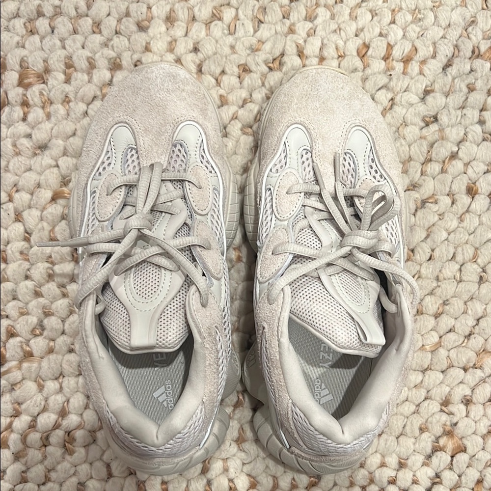 Yeezy 500 Adidas Blush Cream Sneakers